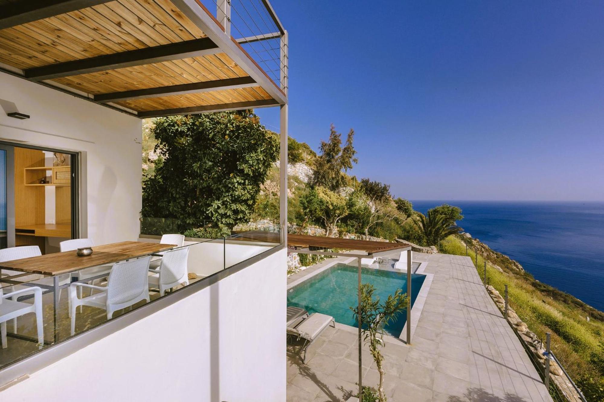 Anemos Luxury Villas โรดาคิโน ภายนอก รูปภาพ