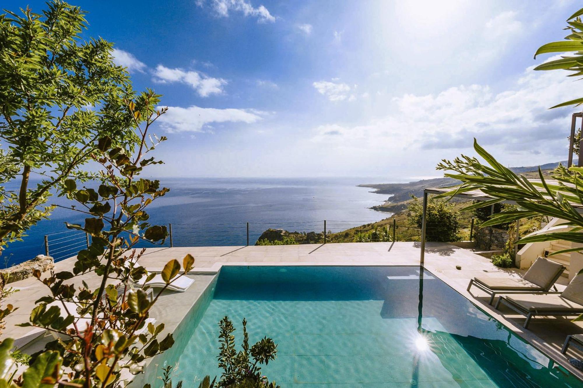 Anemos Luxury Villas โรดาคิโน ภายนอก รูปภาพ
