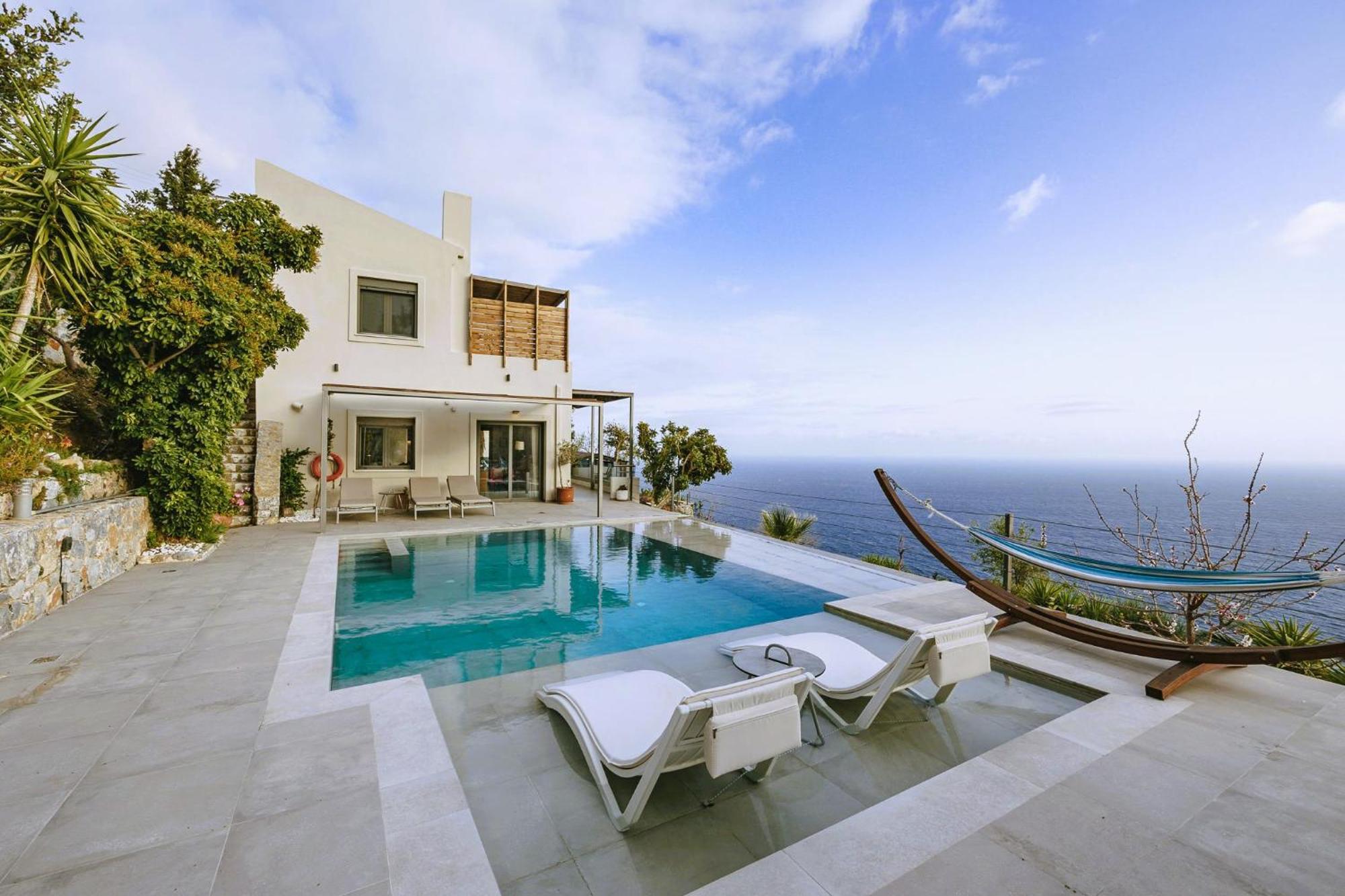 Anemos Luxury Villas โรดาคิโน ภายนอก รูปภาพ